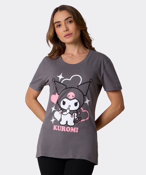 Playera de Licencia Kuromi de  Dama