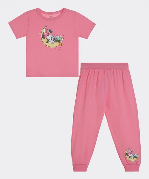 Set Pijama Pantalón y Playera Minnie Mouse de  Beba Años