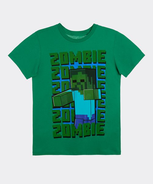 Playera de Licencia Minecraft de  Niño Juvenil
