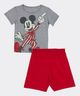 Set Pijama Short y Playera Mickey Mouse de  Bebo Años