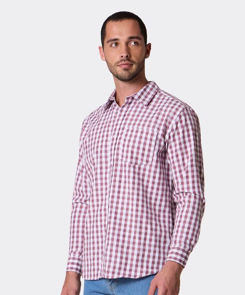 Camisa Manga Larga  de  Caballero