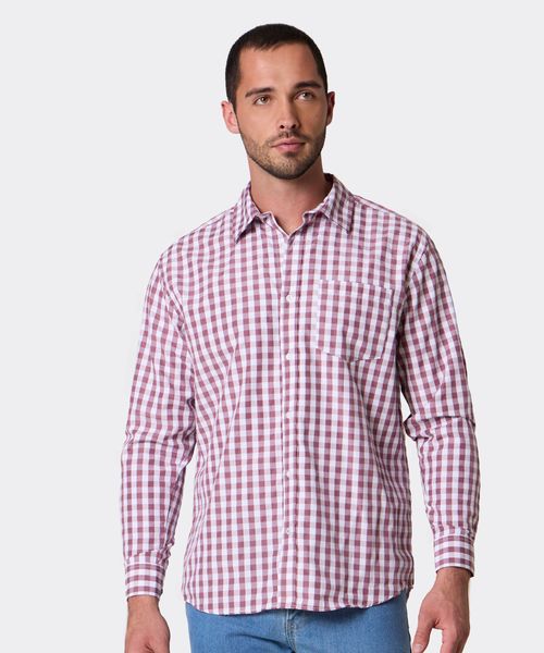 Camisa Manga Larga  de  Caballero