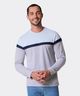 Playera Manga Larga  de  Caballero