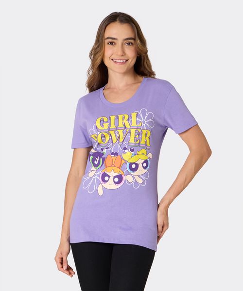 Playera de Licencia Chicas Superpoderosas de  Dama