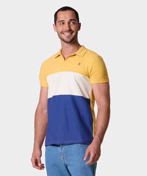 Playera Polo Manga Corta  de  Caballero