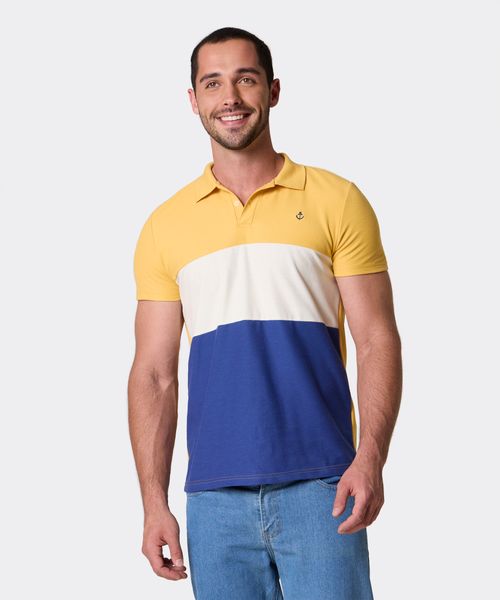 Playera Polo Manga Corta  de  Caballero