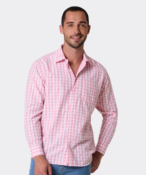 Camisa Manga Larga  de  Caballero