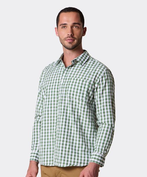 Camisa Manga Larga  de  Caballero