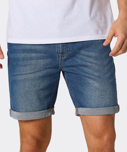 Short Básicos de  Mezclilla Caballero