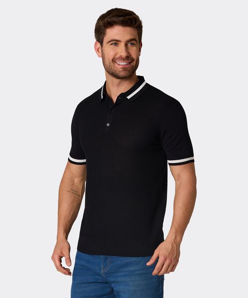 Suéter Manga Corta  de  Caballero