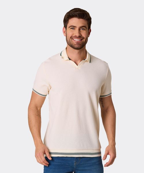 Playera Polo Manga Corta  de  Caballero