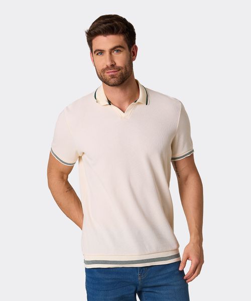 Playera Polo Manga Corta  de  Caballero