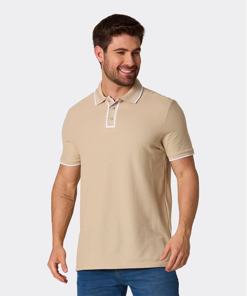 Playera Polo Manga Corta  de  Caballero