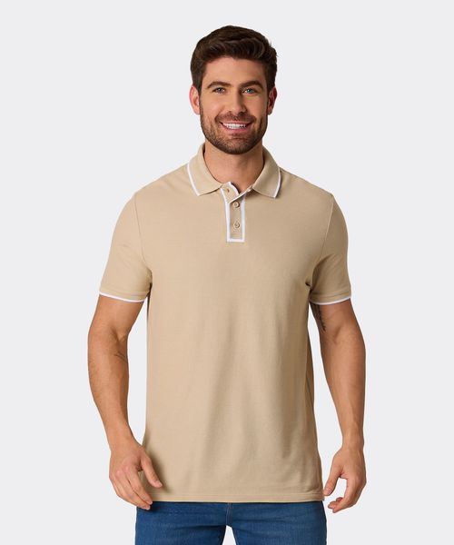 Playera Polo Manga Corta  de  Caballero