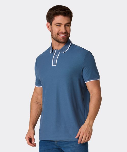 Playera Polo Manga Corta  de  Caballero