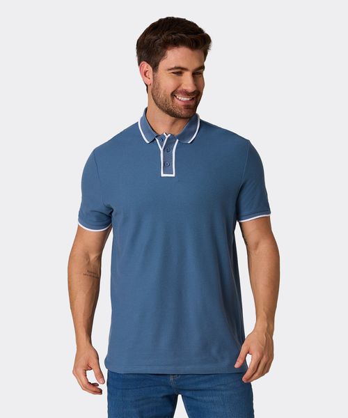 Playera Polo Manga Corta  de  Caballero
