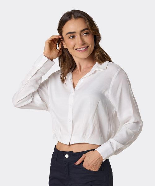 Blusa Manga Larga  de  Dama