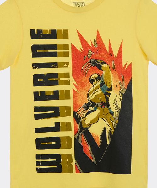 Playera de Licencia Marvel de  Niño Juvenil