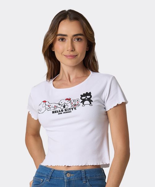 Playera de Licencia Hello Kitty de  Dama