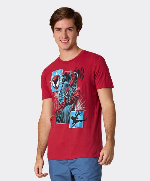 Playera de Licencia Spiderman de  Caballero