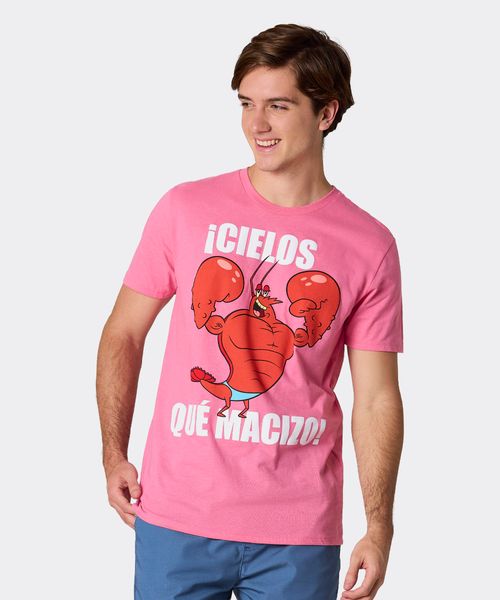 Playera de Licencia Bob Esponja de  Caballero