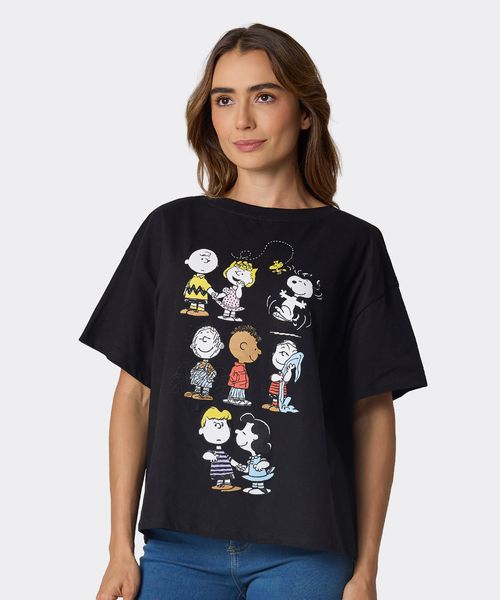 Playera de Licencia Snoopy de  Dama