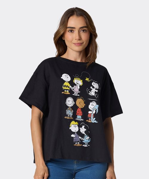 Playera de Licencia Snoopy de  Dama