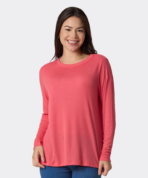 Playera Manga Larga  de  Dama