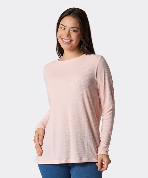 Playera Manga Larga  de  Dama