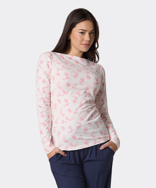 Playera Manga Larga  de  Dama