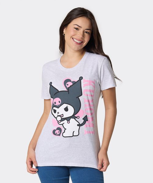 Playera de Licencia Kuromi de  Dama