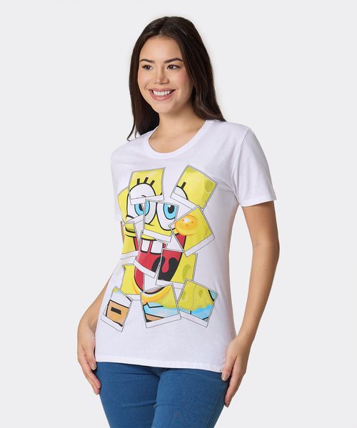 Playera de Licencia Bob Esponja de  Dama
