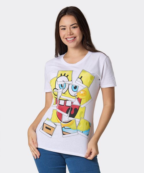 Playera de Licencia Bob Esponja de  Dama