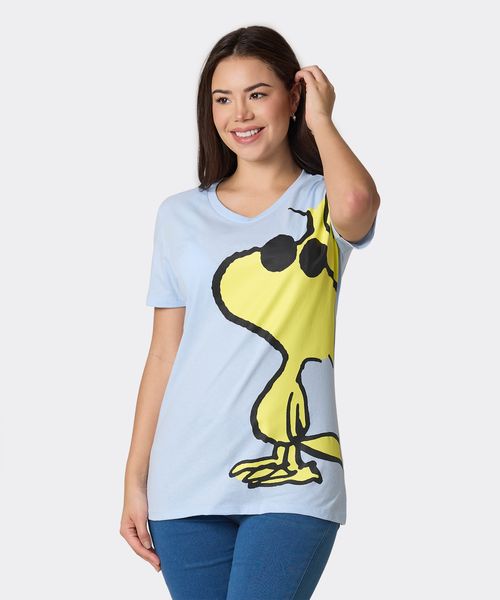 Playera de Licencia Snoopy de  Dama