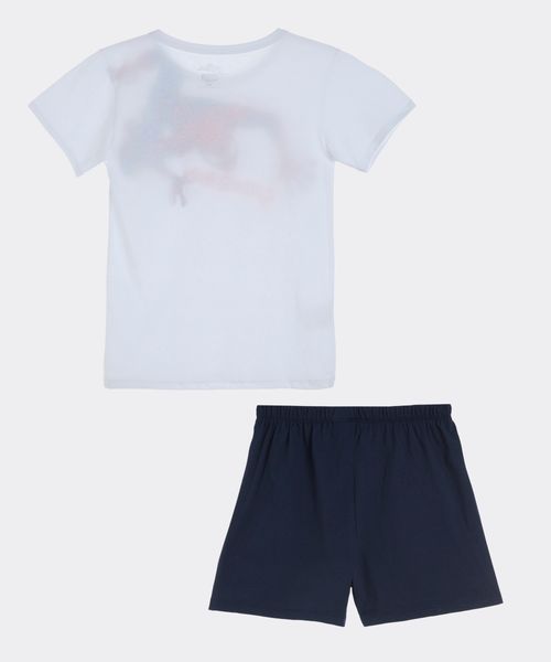 Set Pijama Short y Playera Spiderman de  Niño Infantil
