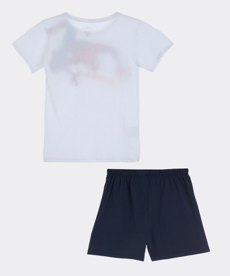 Set Pijama Short y Playera Spiderman de  Niño Infantil