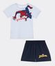 Set Pijama Short y Playera Spiderman de  Niño Infantil