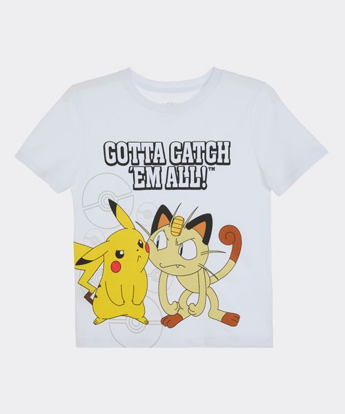 Playera de Licencia Pokemon de  Niño Infantil