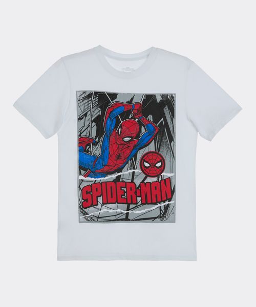 Playera de Licencia Spiderman de  Niño Juvenil