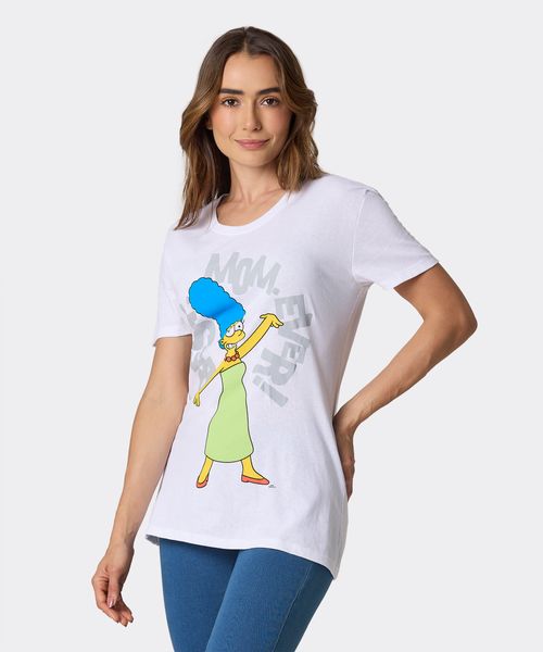 Playera de Licencia Simpsons de  Dama