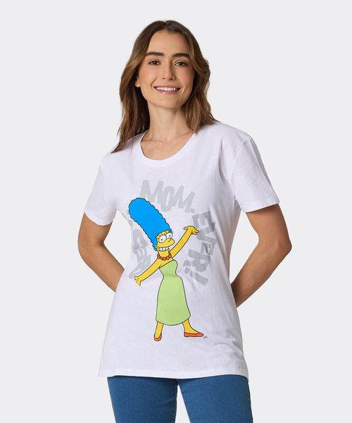 Playera de Licencia Simpsons de  Dama