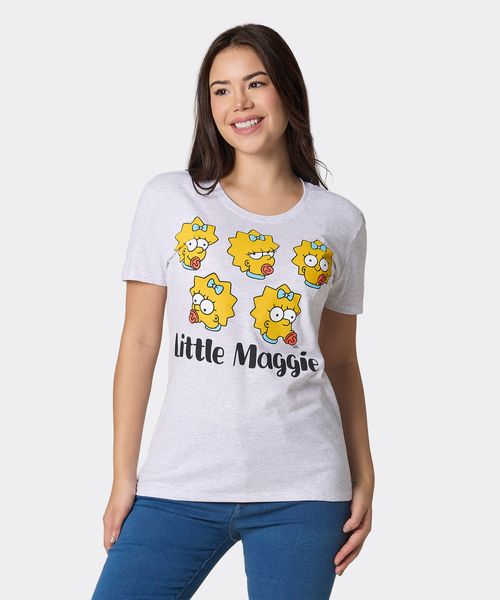 Playera de Licencia Simpsons de  Dama
