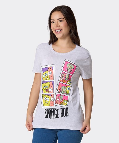 Playera de Licencia Bob Esponja de  Dama