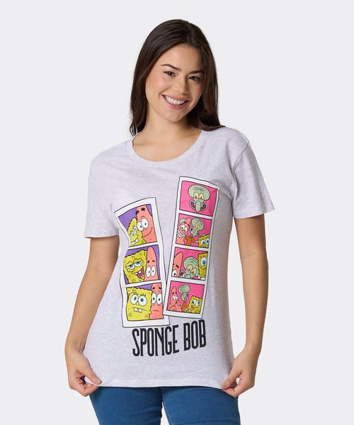 Playera de Licencia Bob Esponja de  Dama