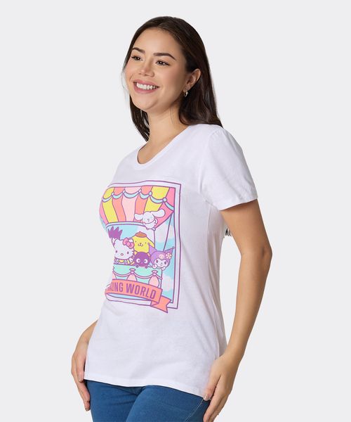 Playera de Licencia Hello Kitty de  Dama