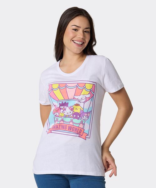 Playera de Licencia Hello Kitty de  Dama
