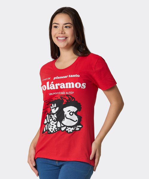 Playera de Licencia Mafalda de  Dama