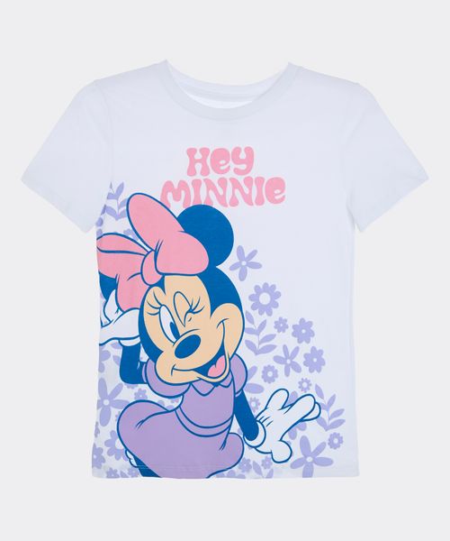 Playera de Licencia Minnie Mouse de  Niña Infantil