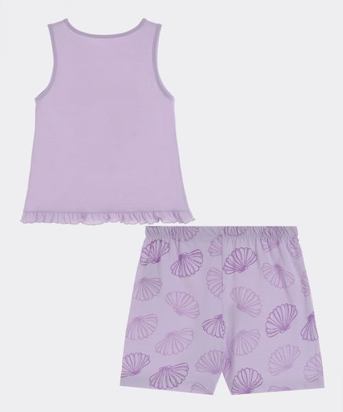 Set Pijama  Short y Tank Top  de  Niña Infantil