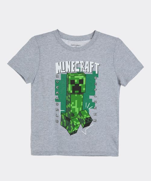Playera de Licencia Minecraft de  Niño Infantil